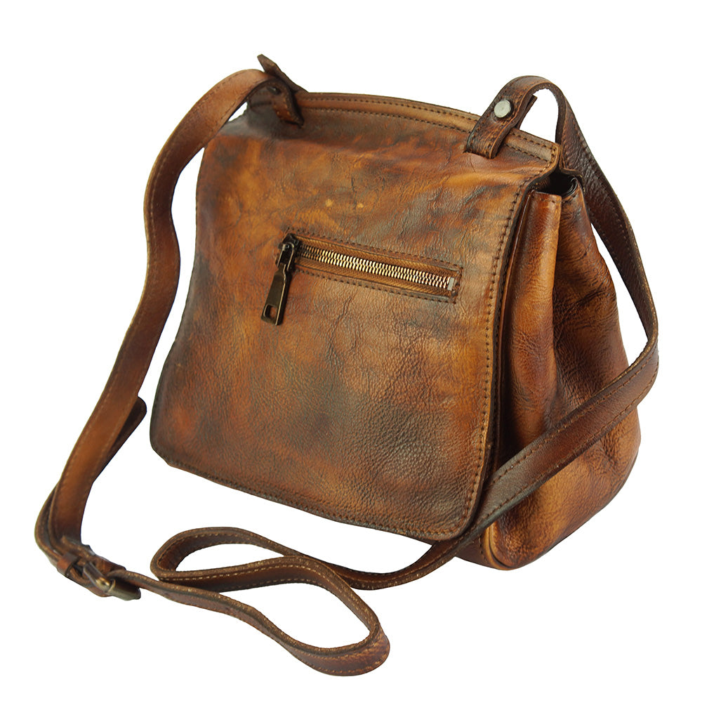 Livio leather Messenger bag - Scarvesnthangs