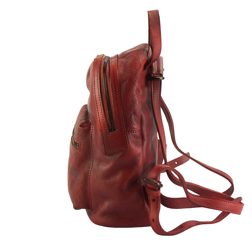Teresa Leather Backpack - Scarvesnthangs