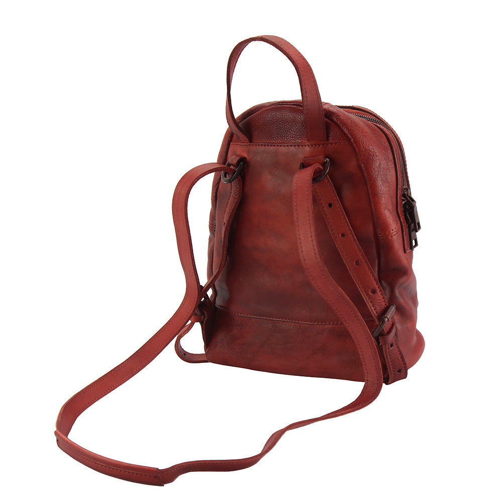 Teresa Leather Backpack - Scarvesnthangs