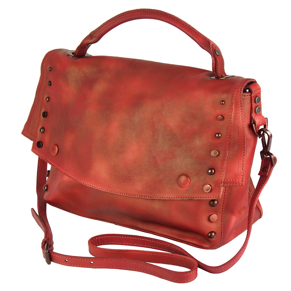 Natalina leather Messenger bag - Scarvesnthangs