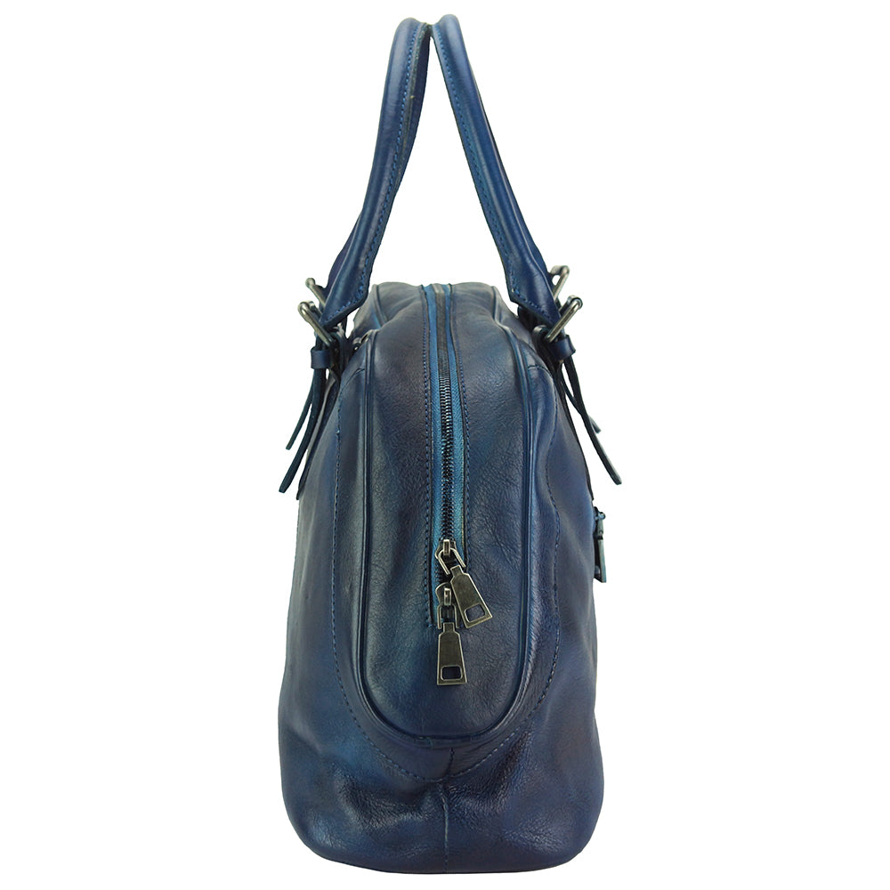 Zaira Leather Handbag - Scarvesnthangs