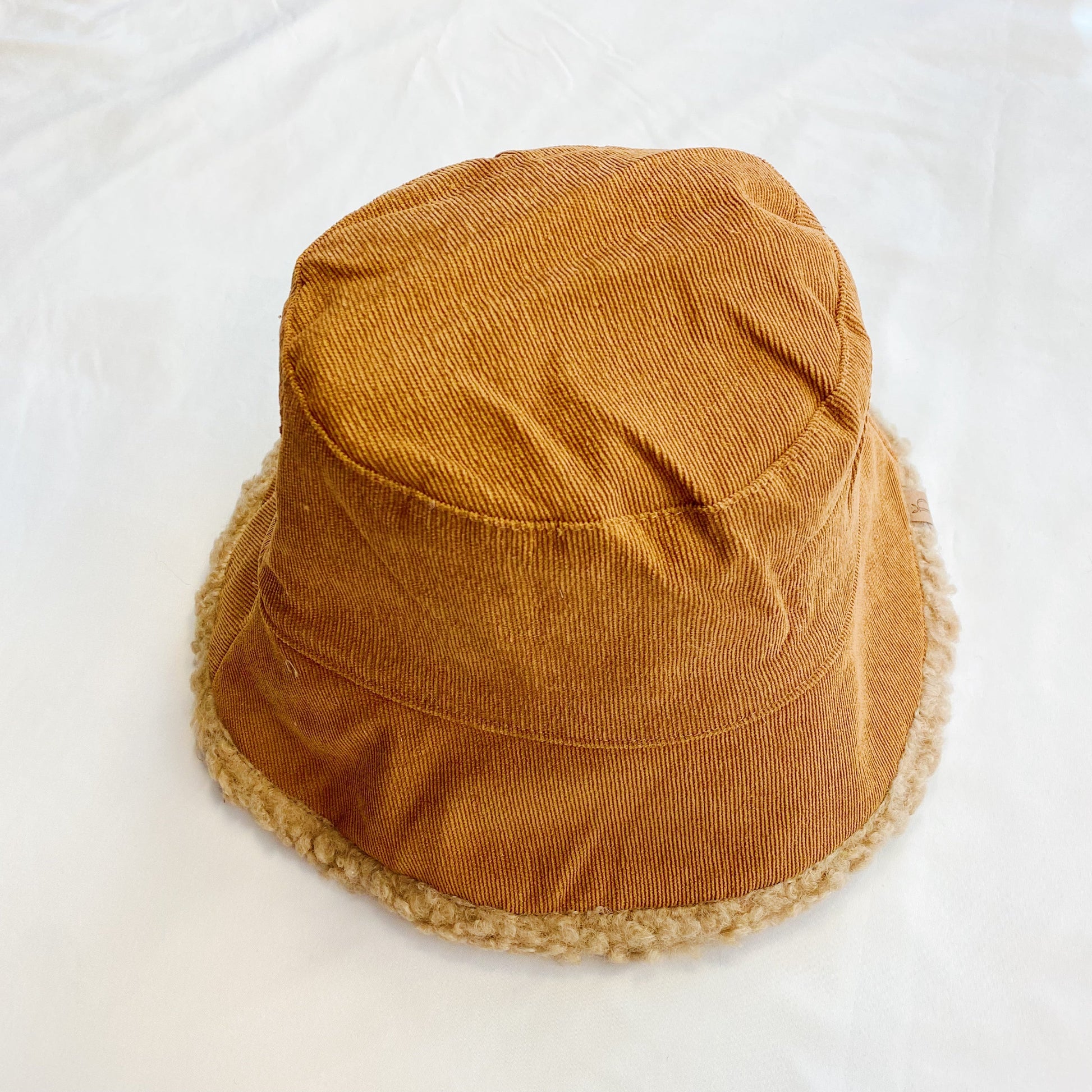 Corduroy Reversible Bucket Hat-2