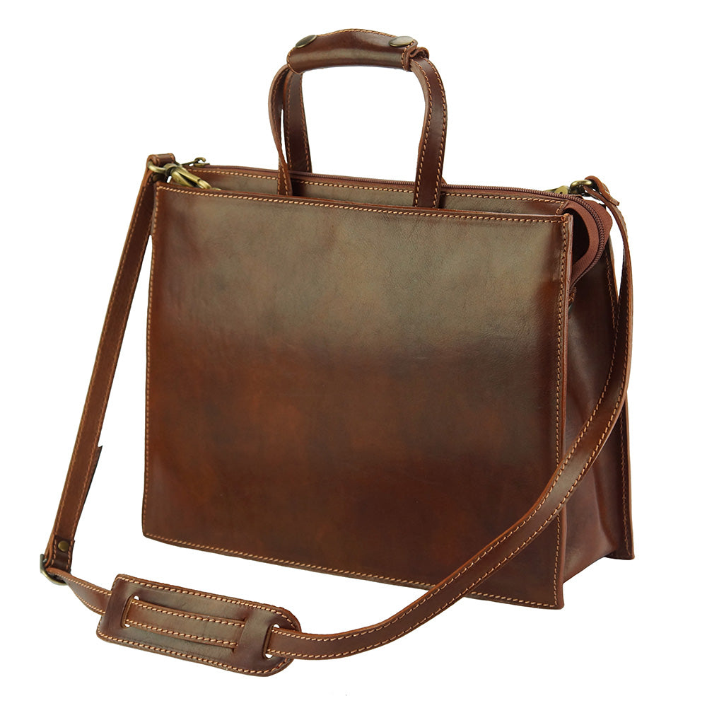 Ivano leather Tote bag - Scarvesnthangs