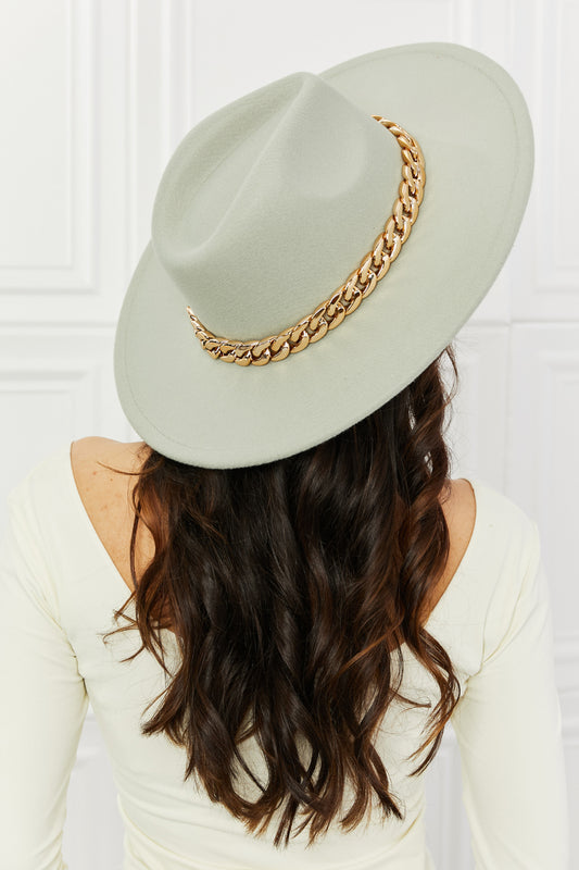 Fame Keep Your Promise Fedora Hat in Mint - Scarvesnthangs