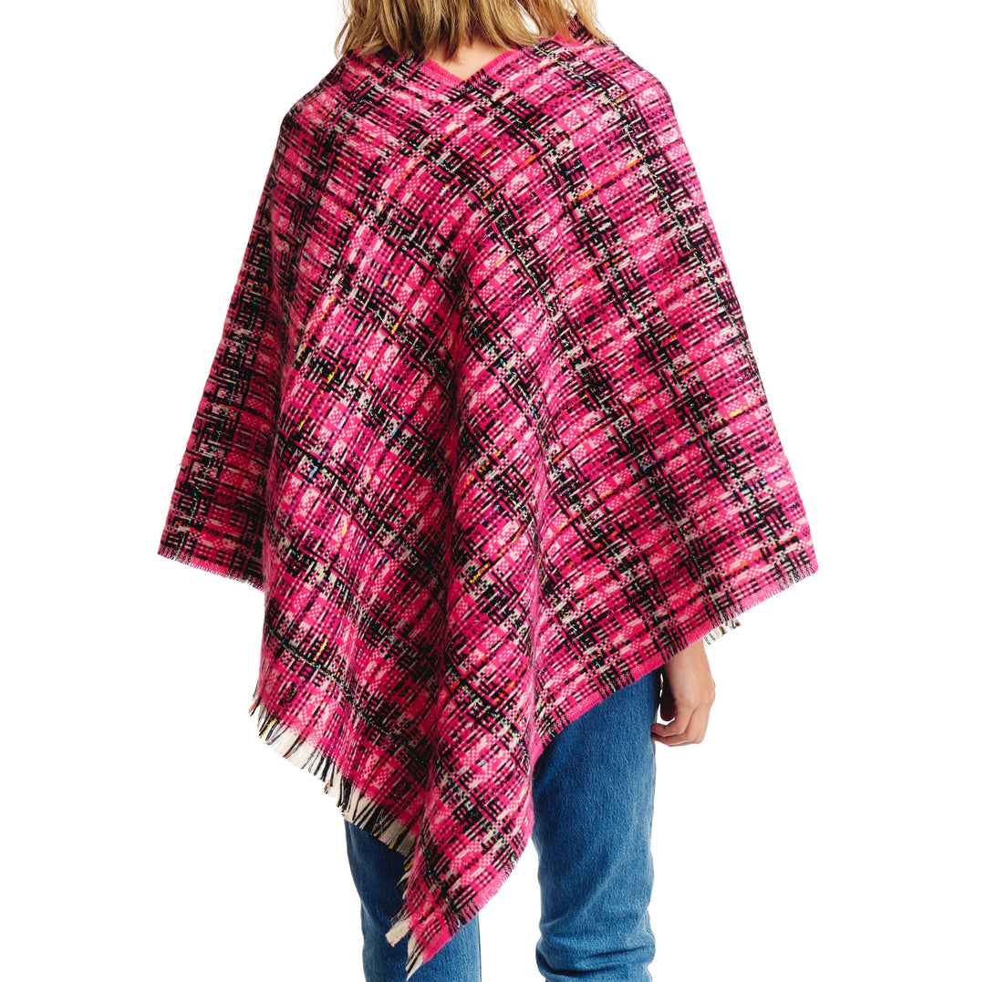 Tweed Please Luxe Poncho-3