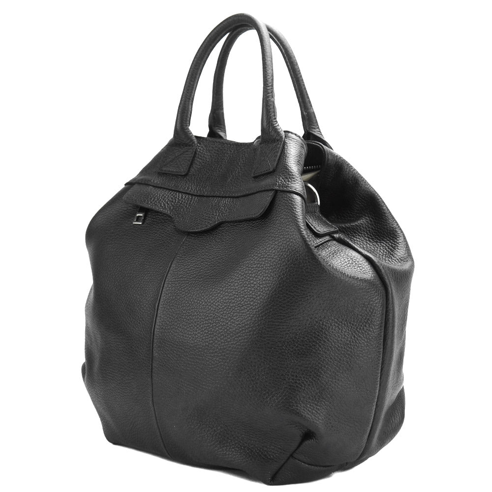 Raffaella leather tote bag - Scarvesnthangs