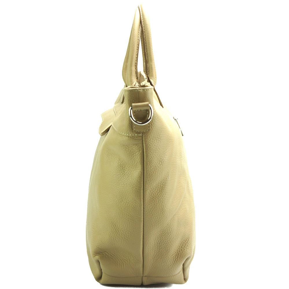 Raffaella leather tote bag - Scarvesnthangs