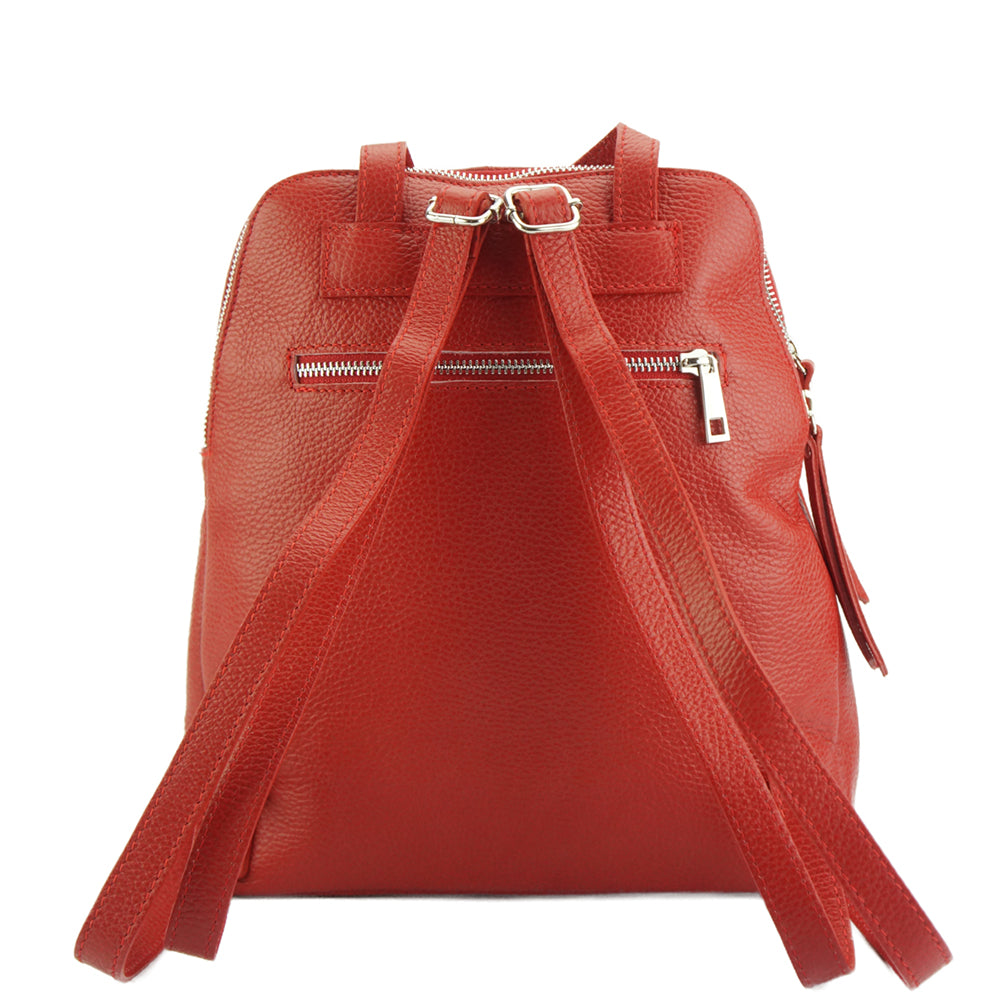 Rosa Backpack in cow leather - Scarvesnthangs