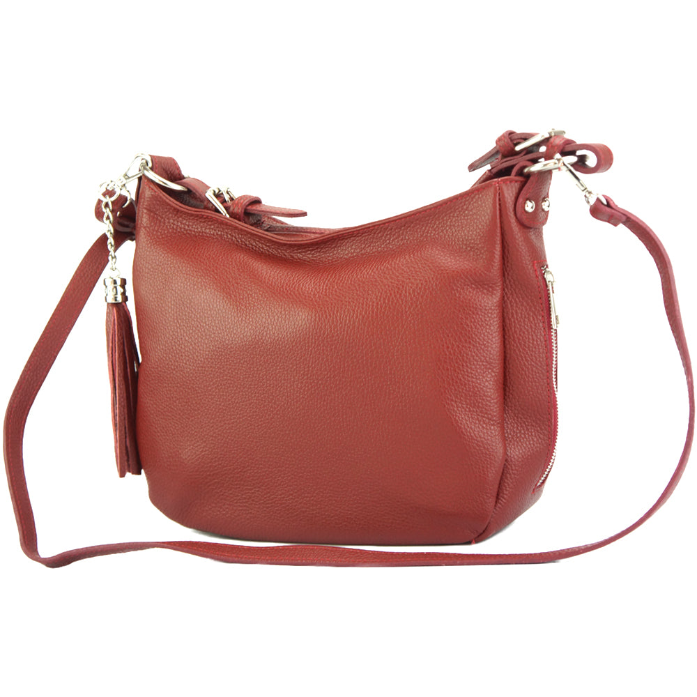 Victoire shoulder bag in calf-skin leather - Scarvesnthangs