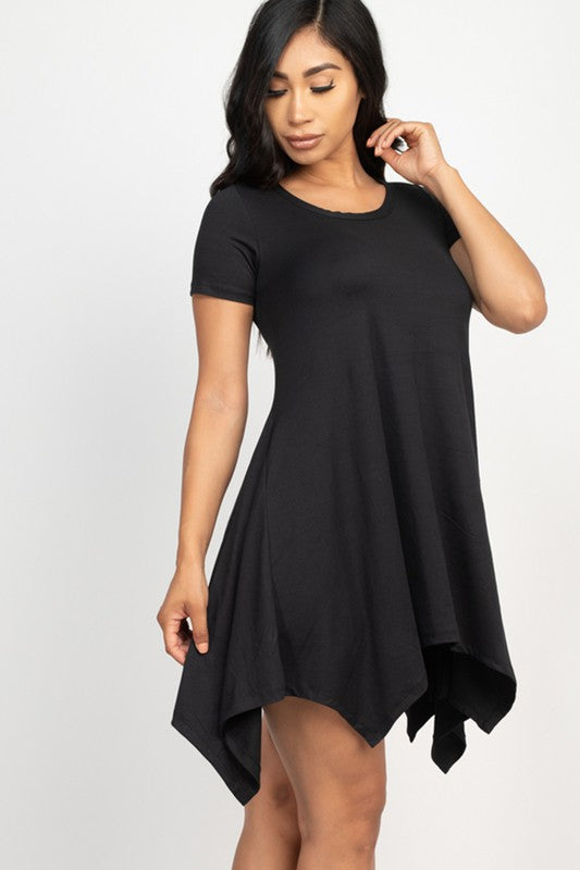 Asymmetrical Trapeze dress - Scarvesnthangs