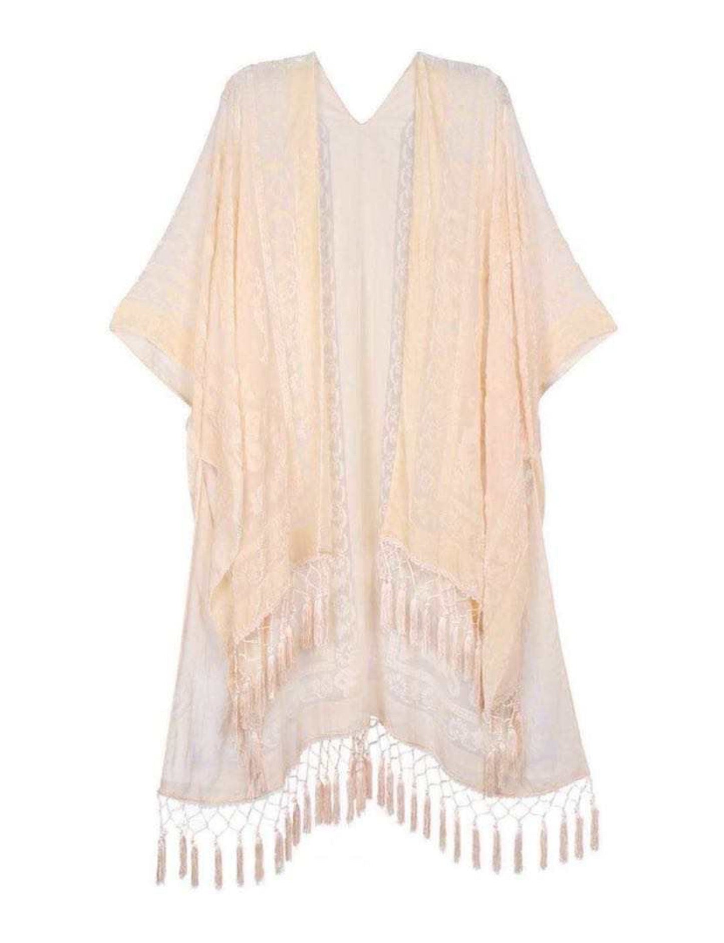 Elegant Boho Burnout Kimono-26