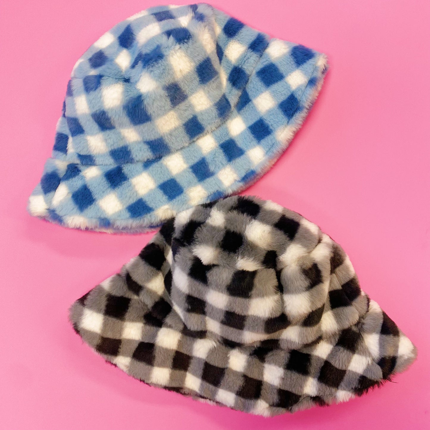 Super Cozy Checkered Bucket Hat - Scarvesnthangs