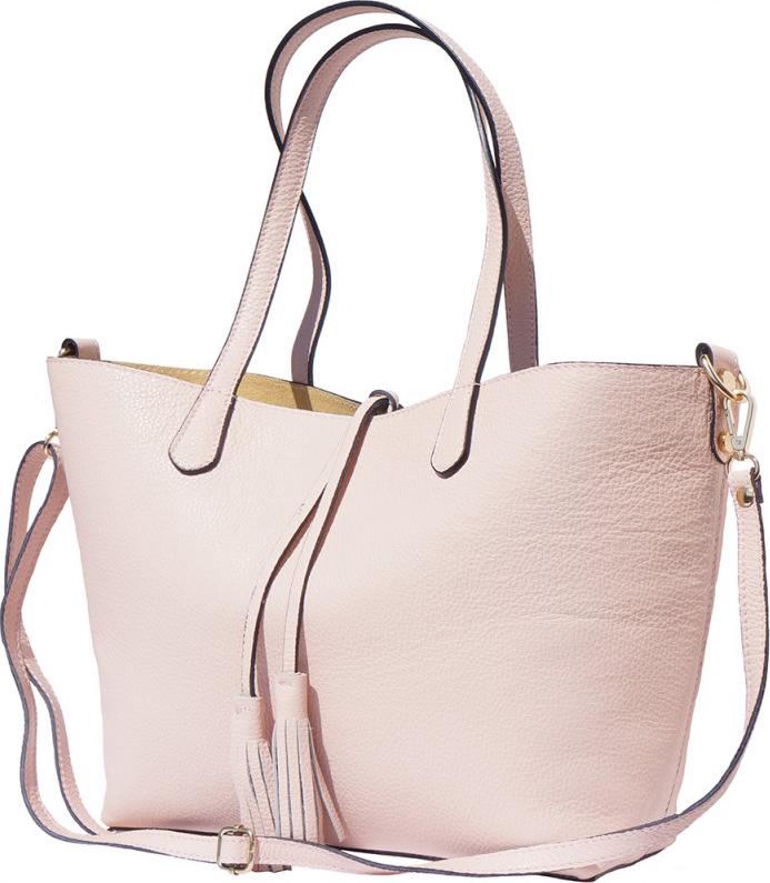 Belinda leather shopping bag - Scarvesnthangs