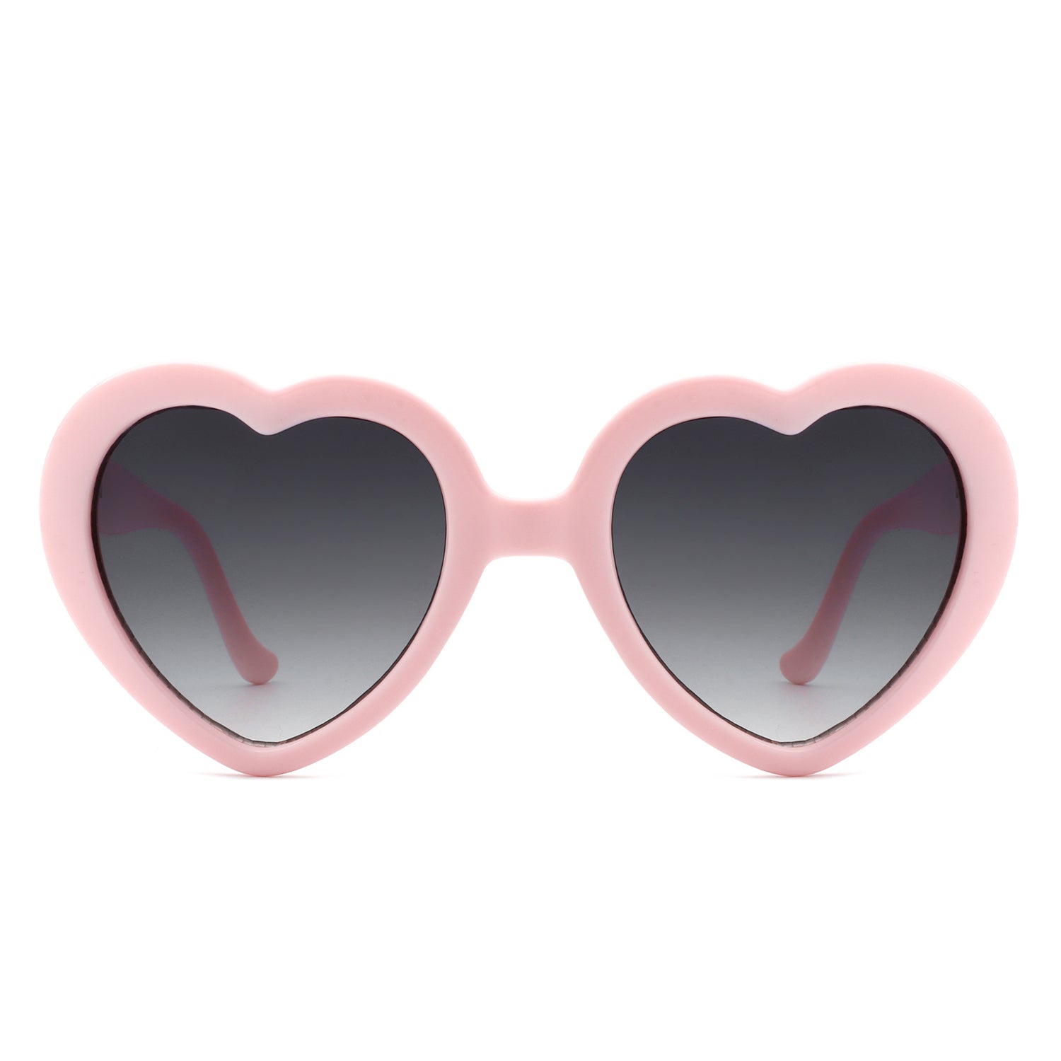 Glowlily - Playful Mod Clout Women Heart Shape Fashion Sunglasses-1