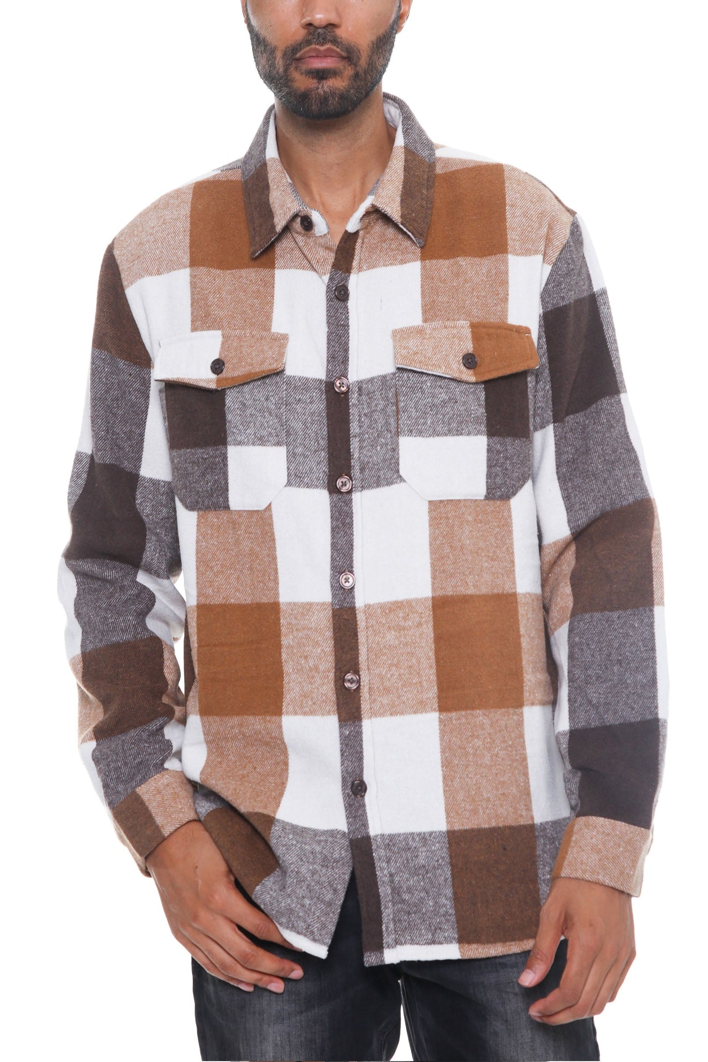 Millikan Soft Flannel Shacket-4