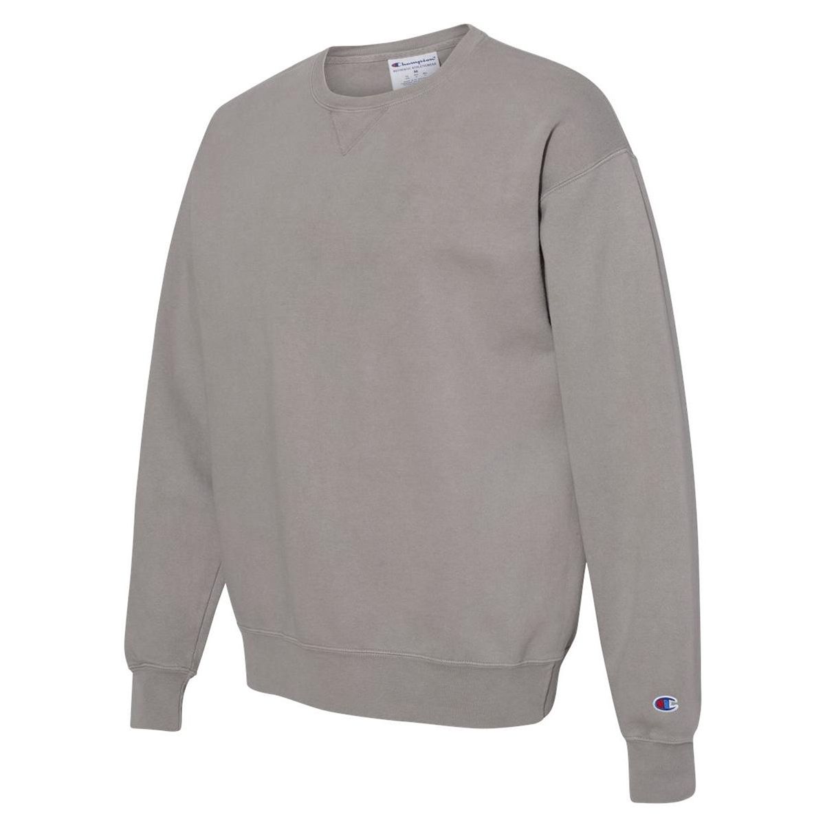 Champion Men's Garment Dyed Crewneck Long Sleeve Sweatshirt - Scarvesnthangs
