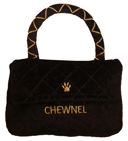 Chewnel Classique Black Purse - Scarvesnthangs