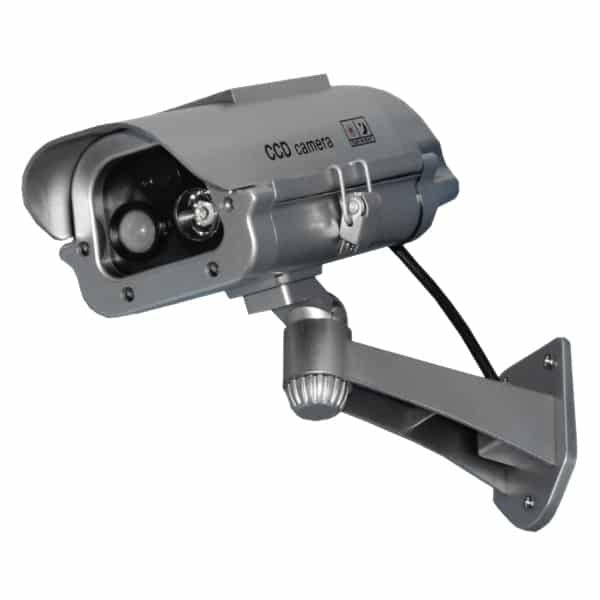 Solar Powered Dummy Camera with Motion Activated Flashing LED - Scarvesnthangs