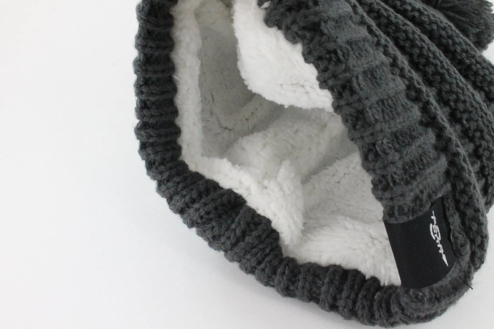 Fear0 NJ Warmest Plush Insulated Cuff Knit Pom Women Winter Beanie Hat-9