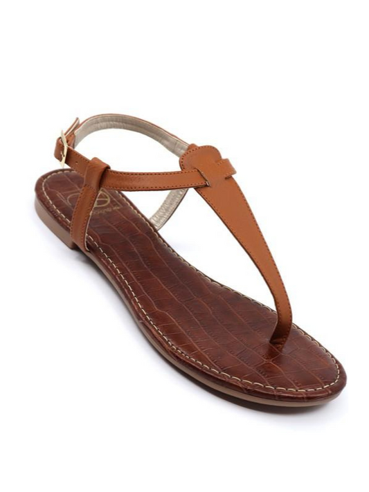 Gigi 1 Tan Sandals - Scarvesnthangs