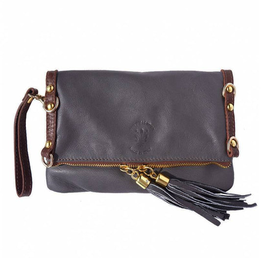 Giorgia GM leather clutch - Scarvesnthangs