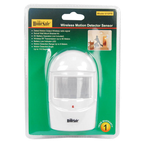 HomeSafe Wireless Home Security Motion Sensor - Scarvesnthangs