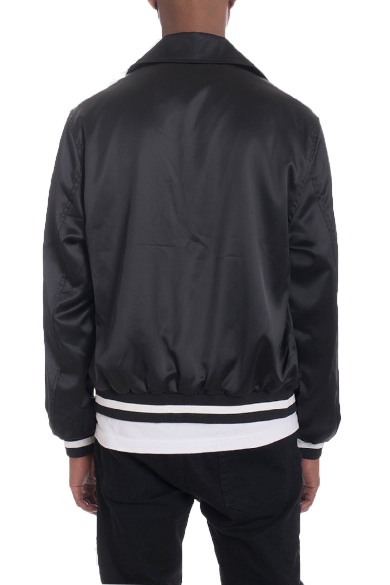 Luxe Satin Bomber-3