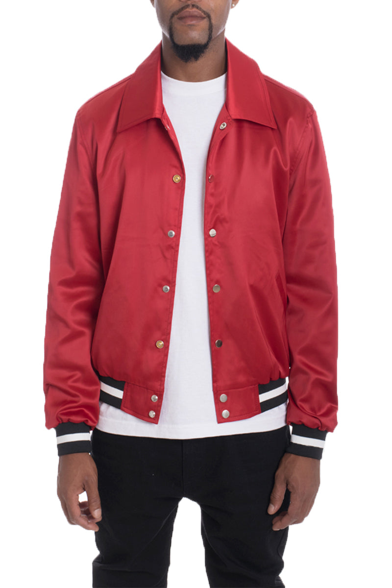 Luxe Satin Bomber-6