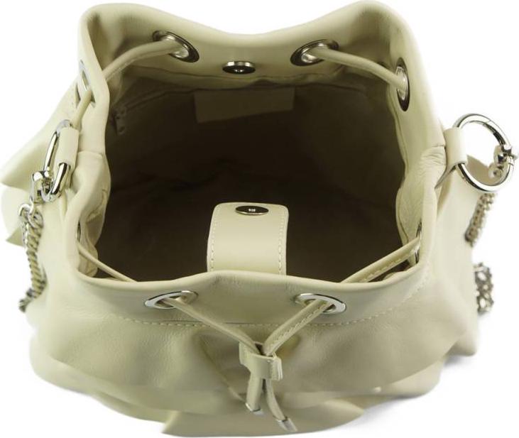 Ileana leather bucket bag - Scarvesnthangs