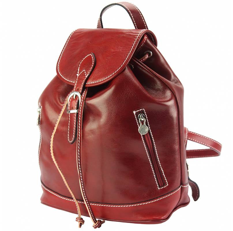Luminosa GM Leather Backpack - Scarvesnthangs