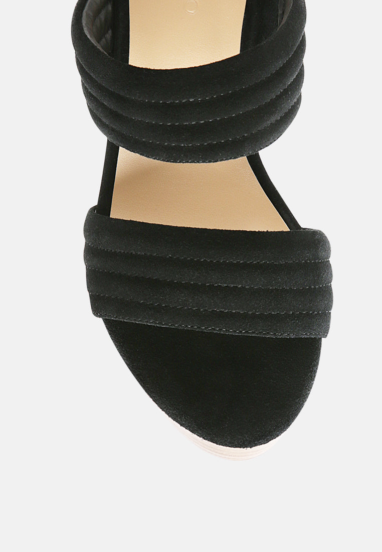 mille-feux suede slip-on block heeled sandal-4