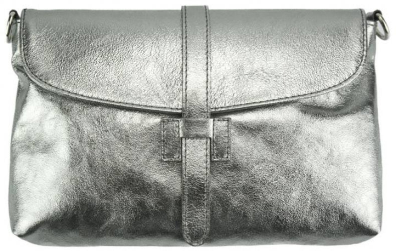 Malak Clutch in smooth calfskin leather - Scarvesnthangs