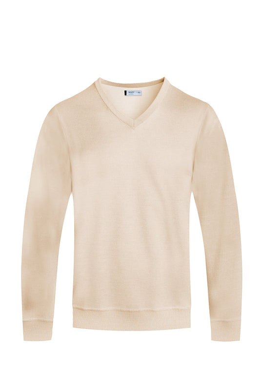 VNeck Knit Sweater-0