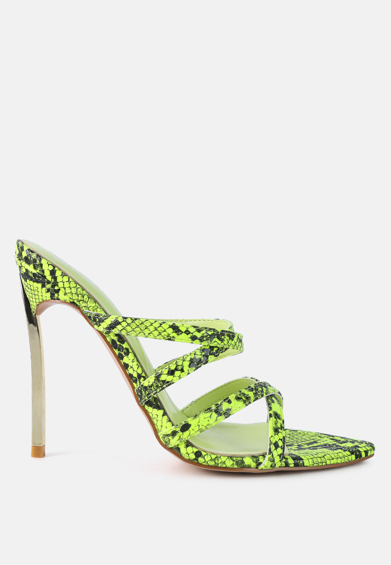 nightclub high heeled neon animal sandals-10