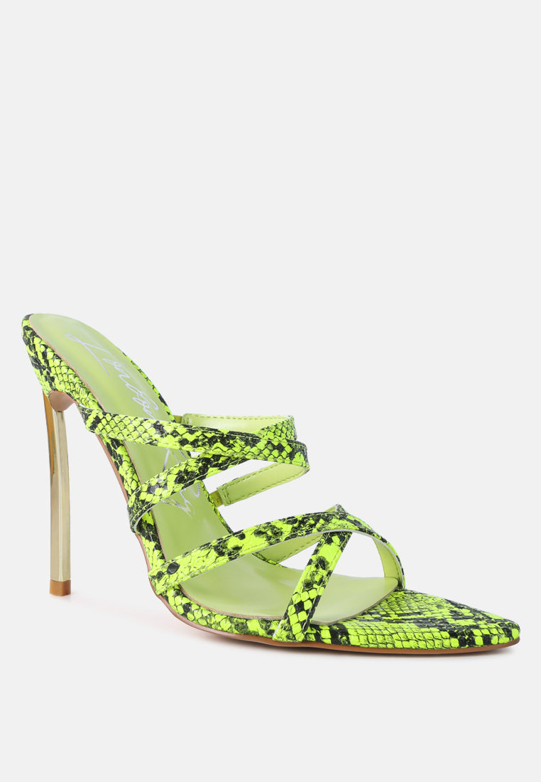 nightclub high heeled neon animal sandals-11