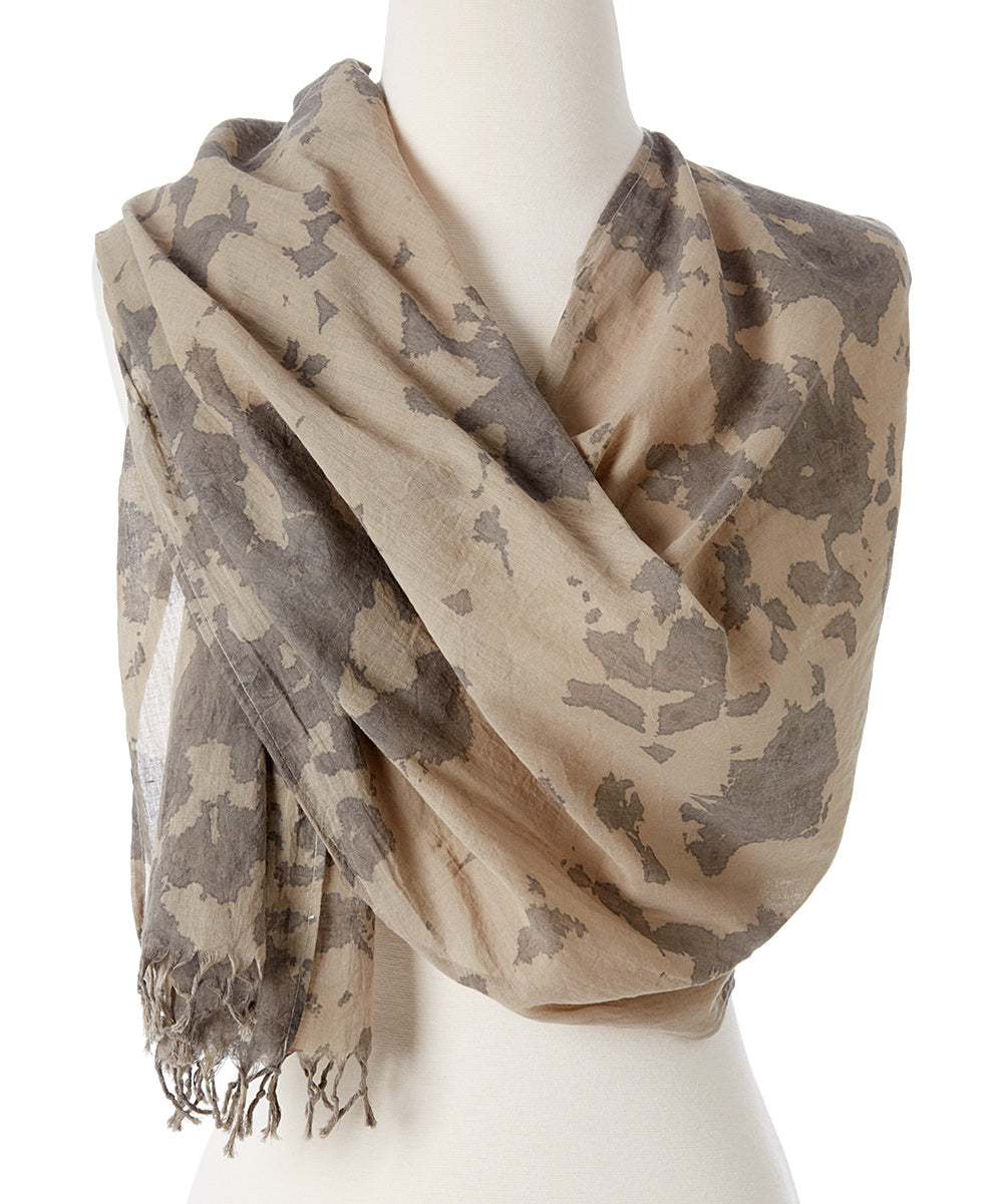 Organic Tie Dye Scarf - Awaken-1