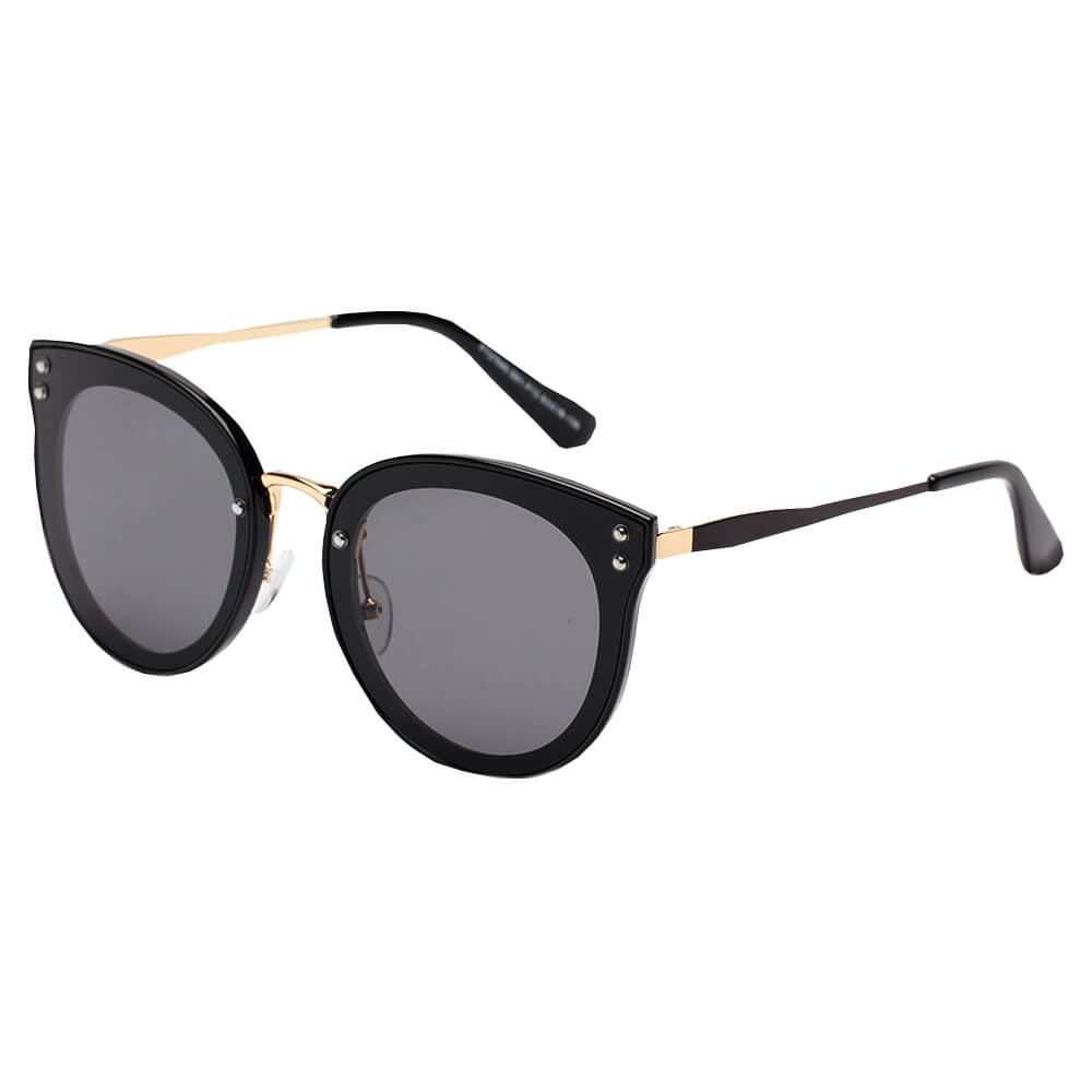 RIMINI | Women Round Cat Eye Fashion Sunglasses - Scarvesnthangs