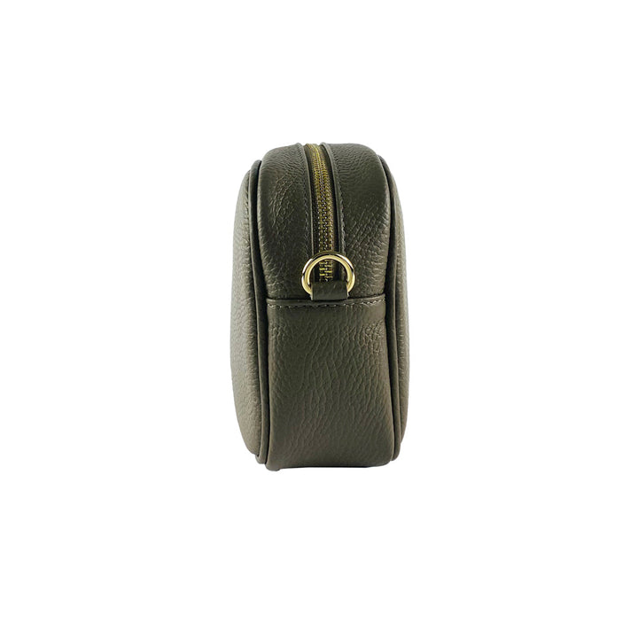 RB1007AQ | Women's Shoulder Bag in Genuine Leather | 20 x 15 x 7 cm-5
