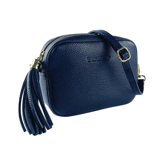RB1007D | Women's Shoulder Bag in Genuine Leather | 20 x 15 x 7 cm-0