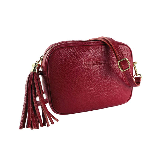 RB1007V | Women's Shoulder Bag in Genuine Leather | 20 x 15 x 7 cm-0