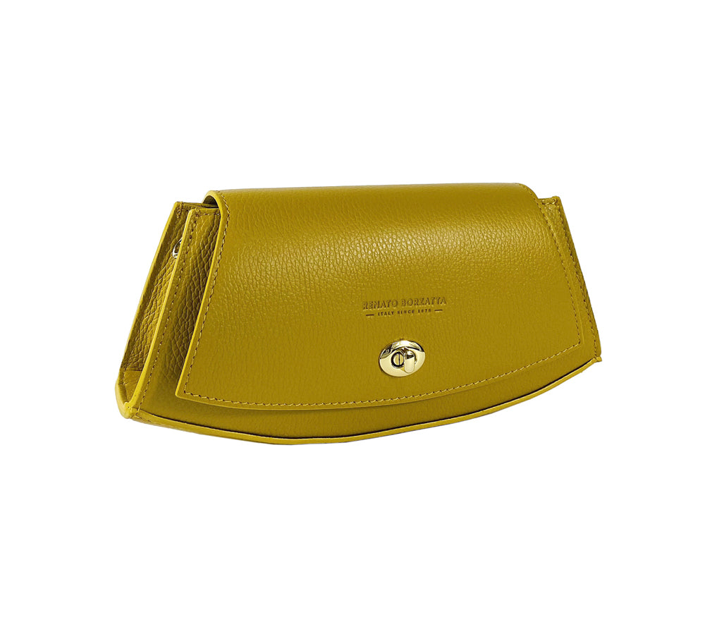 RB1009AR | Woman Shoulder Bag in Genuine Leather | 20 x 15 x 9 cm-5