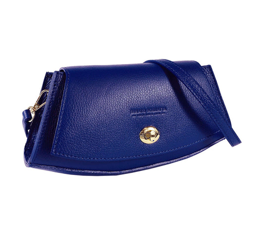RB1009D | Woman Shoulder Bag in Genuine Leather | 20 x 15 x 9 cm-0