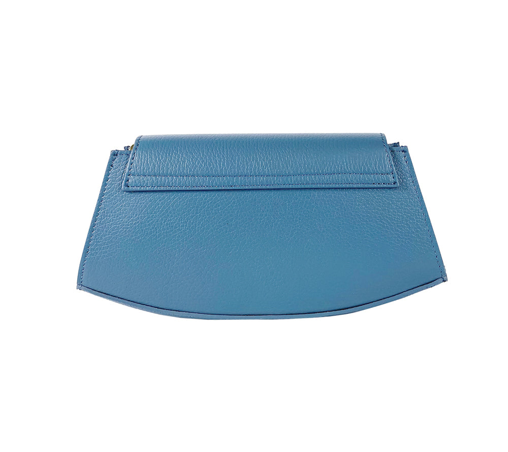 RB1009P | Woman Shoulder Bag in Genuine Leather | 20 x 15 x 9 cm-1