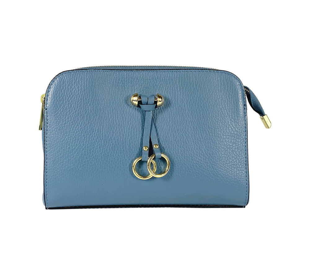 RB1011P | Women's Shoulder Bag in Genuine Leather | 25 x 17 x 10 cm-1