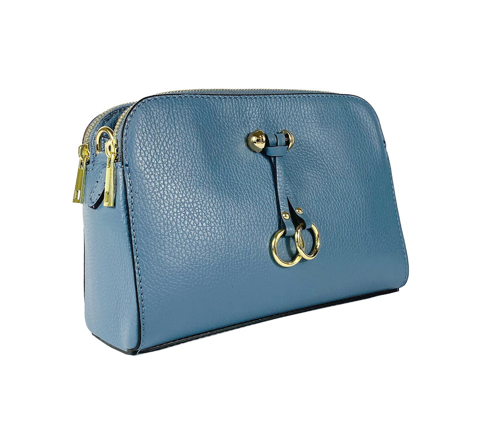 RB1011P | Women's Shoulder Bag in Genuine Leather | 25 x 17 x 10 cm-4