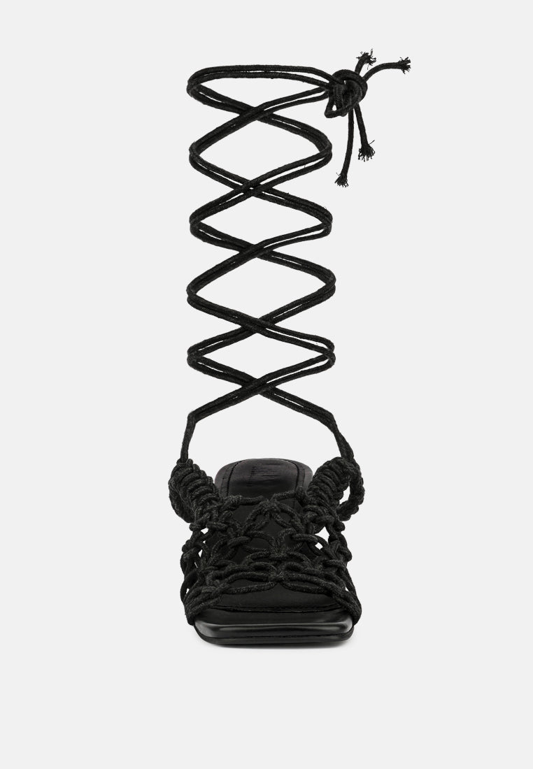 beroe braided handcrafted lace up sandal-2