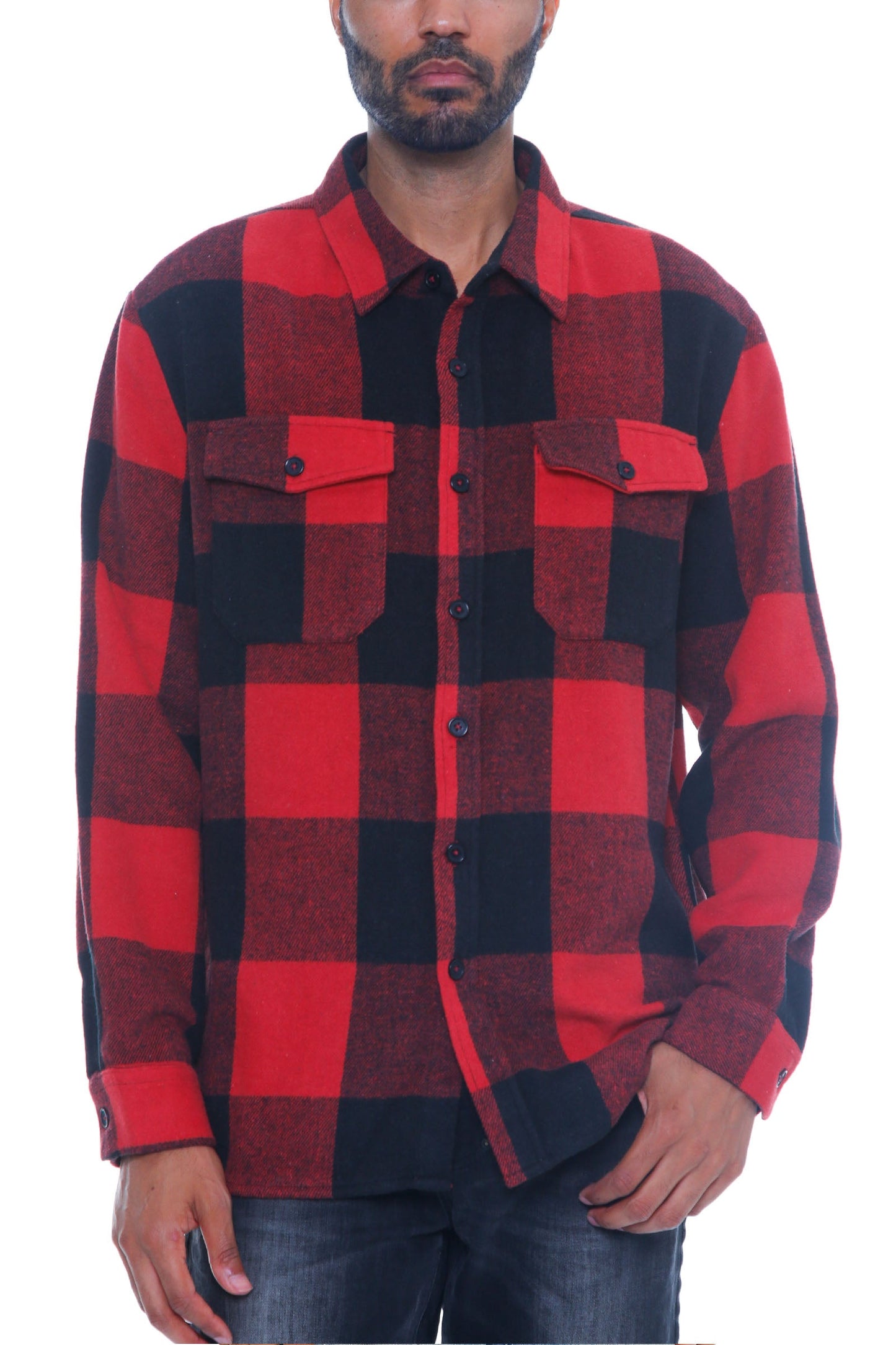 Millikan Soft Flannel Shacket-2