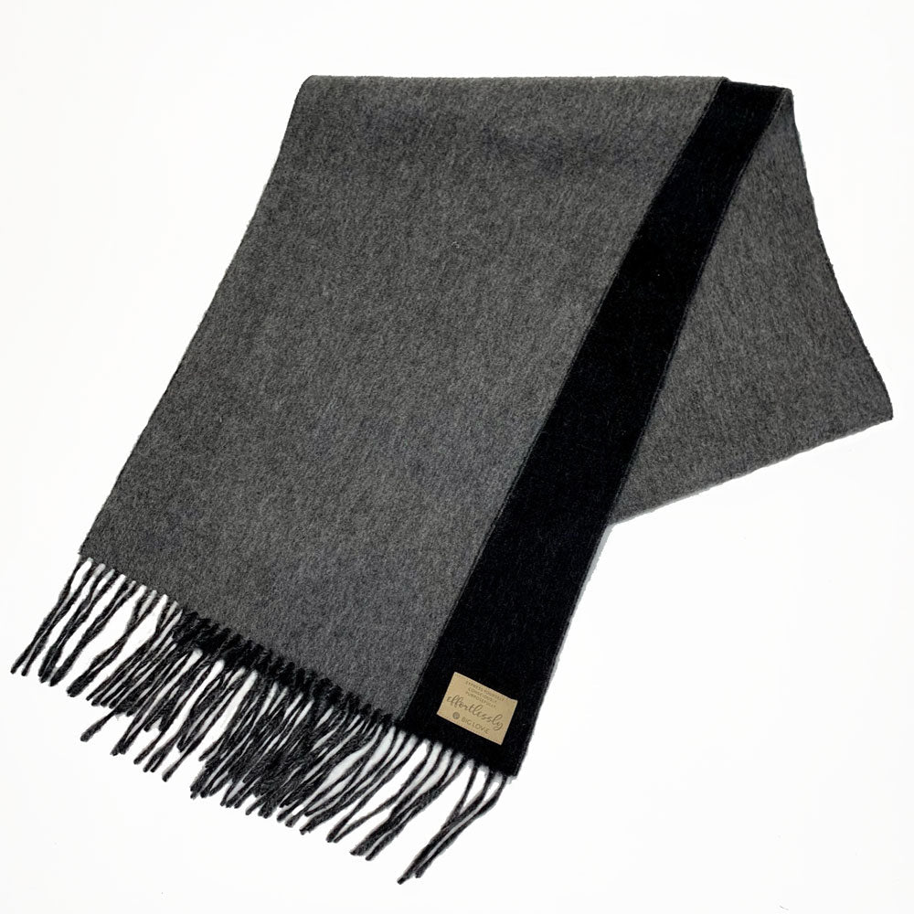 PURPOSEFUL SCARF | BLACK + GRANITE-4