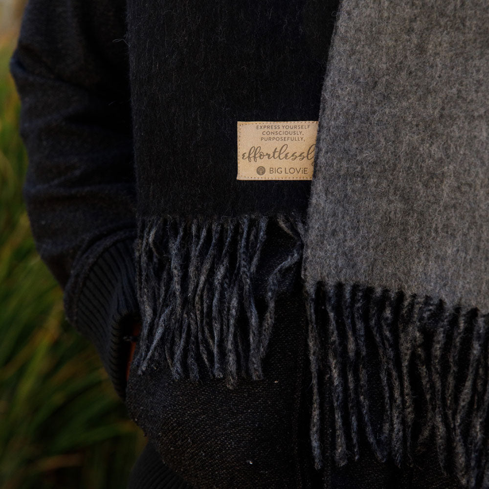 PURPOSEFUL SCARF | BLACK + GRANITE-3