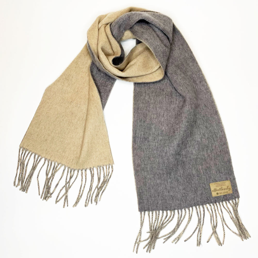 PURPOSEFUL SCARF | OATMEAL + STEEL-7